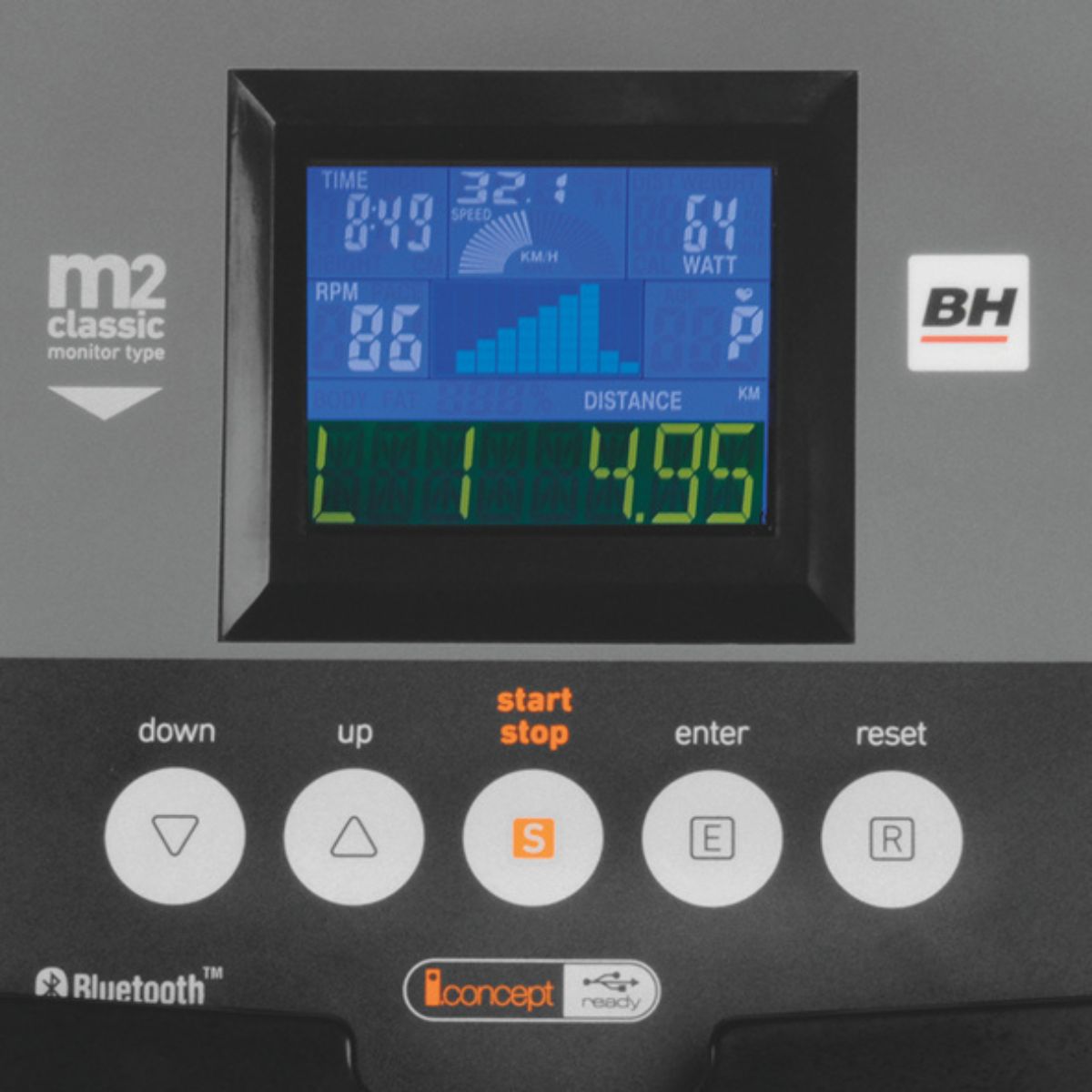 bh-fitness-nls12-dual-g2351in-crosstrainer-kompakt-30cm image 2