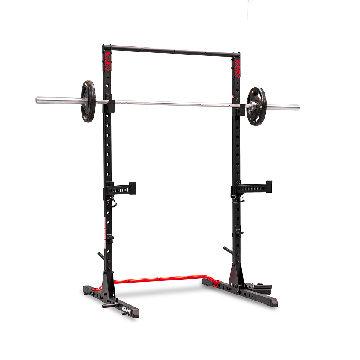 bh-fitness-power-rack-g310-kraftstation-spotter-landmine image 2