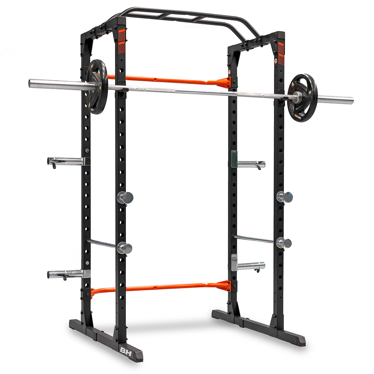 bh-fitness-power-cage-g314-power-rack-mit-klimmzugstange image 2