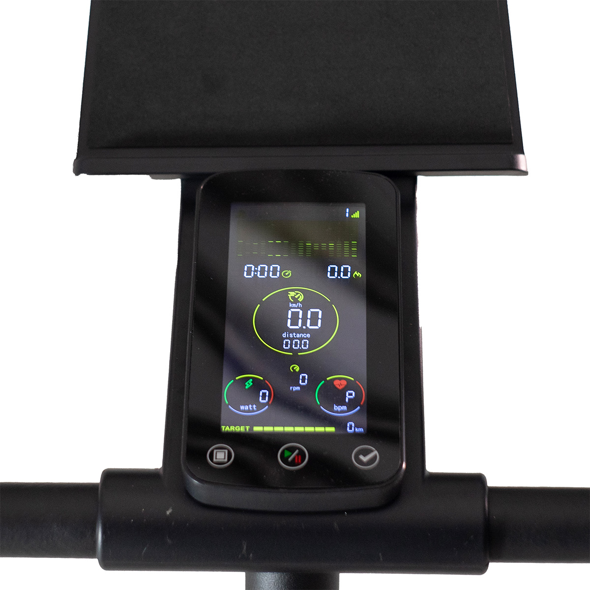 bh-fitness-rhone-h1205-heimtrainer-32-stufen-led image 2