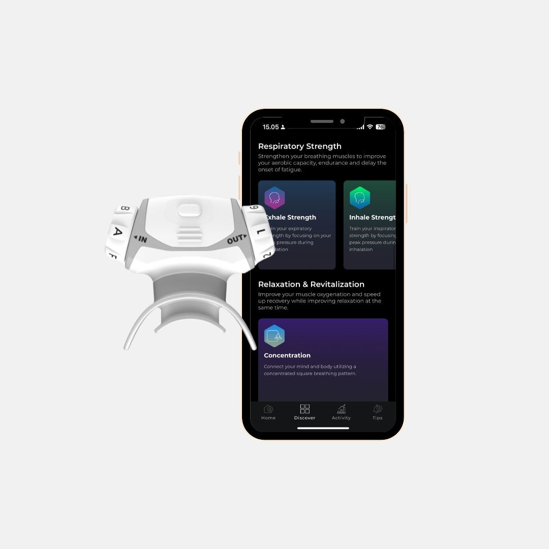 airofit-essential-atemtrainer-mit-lungenmessung image 1