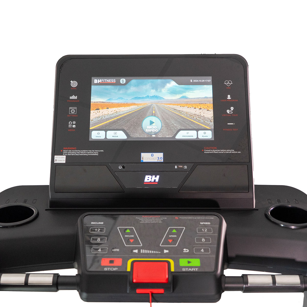 bh-fitness-rs2000-g6514tft-laufband-16-zoll-touch image 2